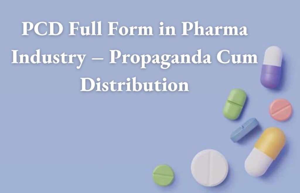 What Is a PCD Pharma Franchise?