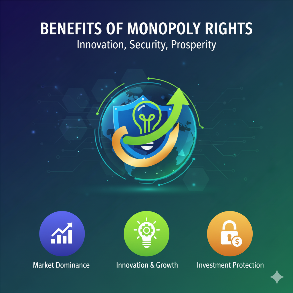 Benefits of Monopoly rights