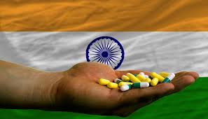 Pharmaceutical production line in India meeting WHO-GMP standards